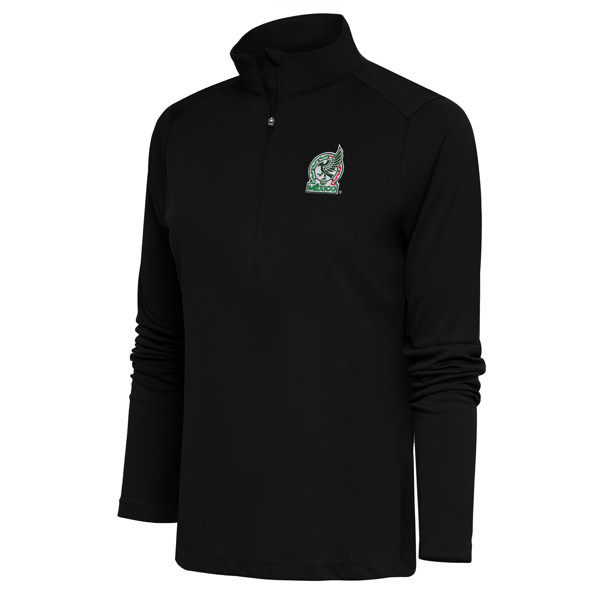 mexico national team antigua women8217s statement half-zip pullover top – black Collection – England Football Jerseys and Shirts