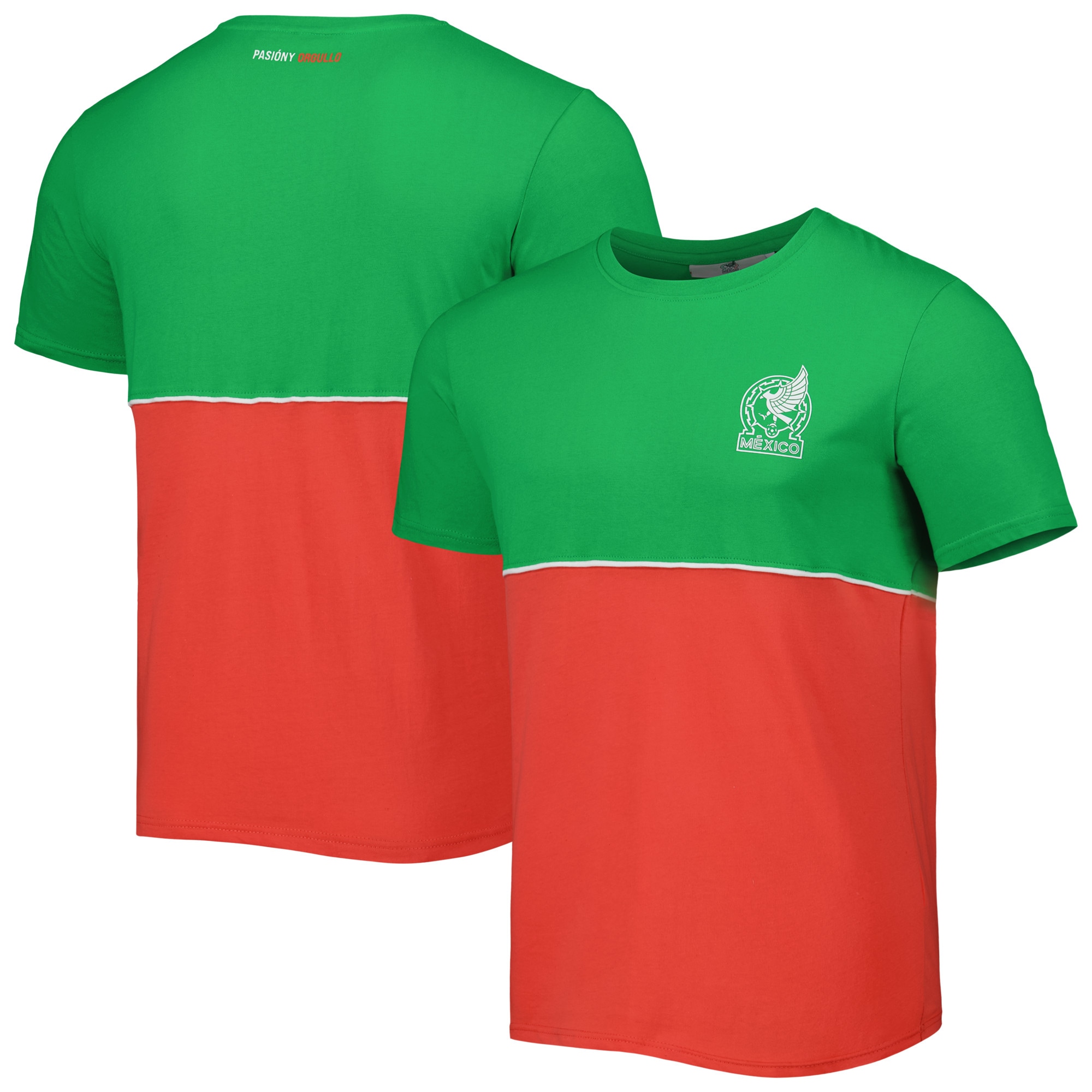 mexico national team block west t-shirt – greenred Collection – England Football Jerseys and Shirts