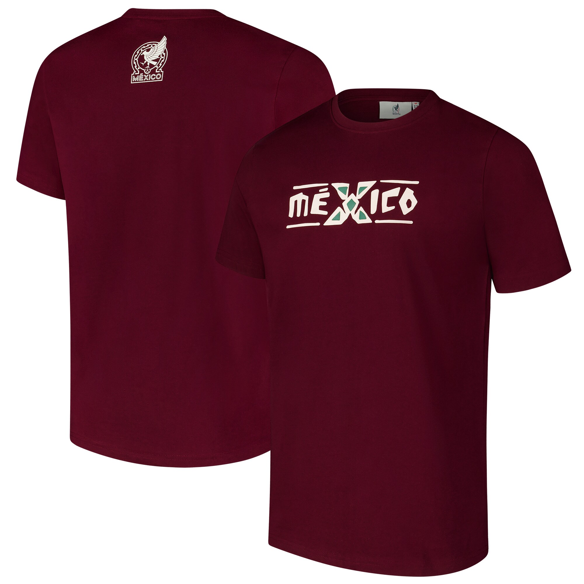 mexico national team heritage heavy relaxed fit t-shirt – burgundy Collection – England Football Jerseys and Shirts