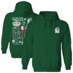 mexico national team vive la fete women8217s impressions artwork pullover hoodie – green Collection – England Football Jerseys and Shirts