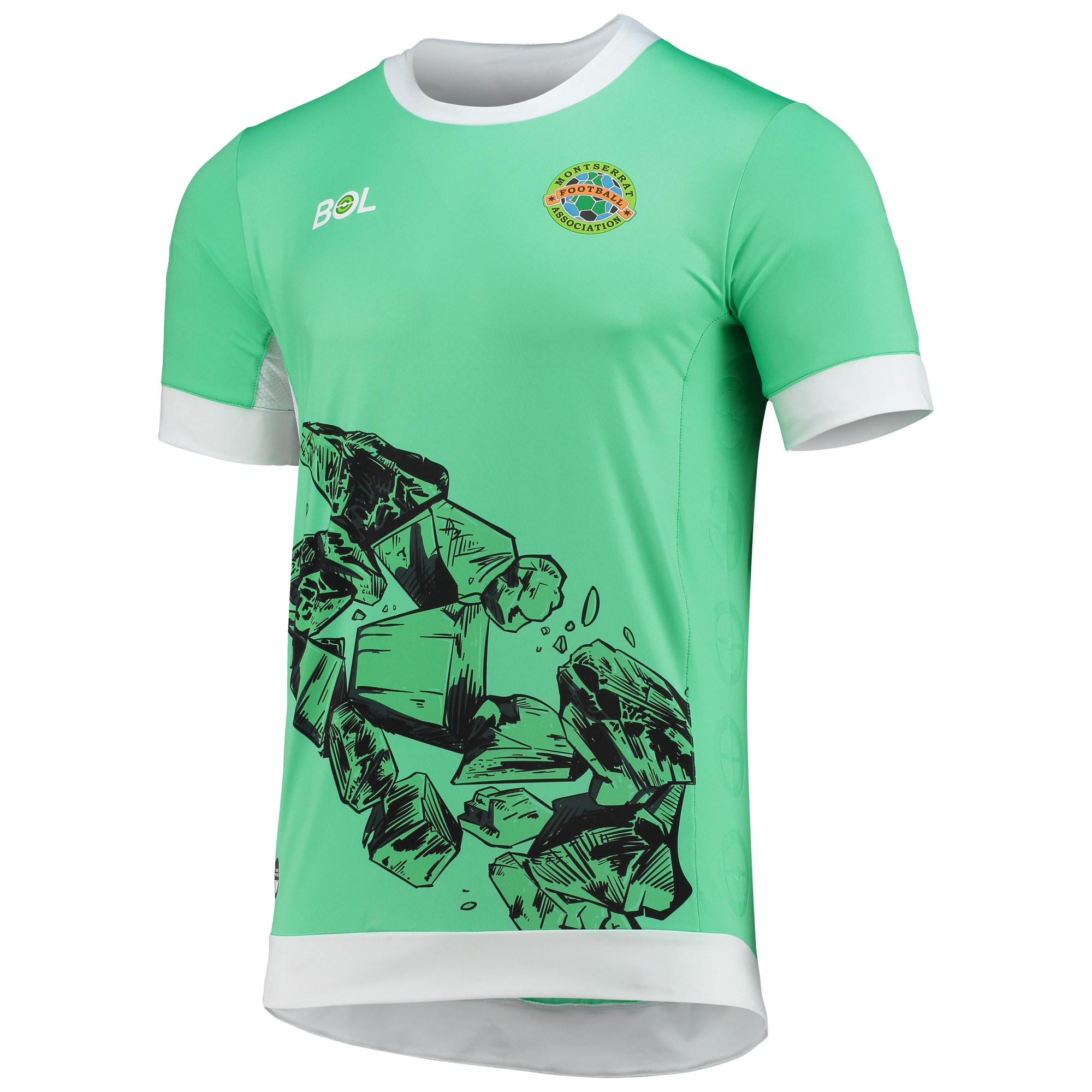 montserrat national team 202223 replica home jersey – green Collection – England Football Jerseys and Shirts