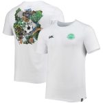montserrat national team volcano t-shirt – white Collection – England Football Jerseys and Shirts