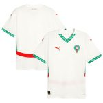 morocco national team puma 2025 away replica jersey – white Collection – England Football Jerseys and Shirts