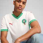 morocco national team puma 2025 away replica jersey – white Collection – England Football Jerseys and Shirts
