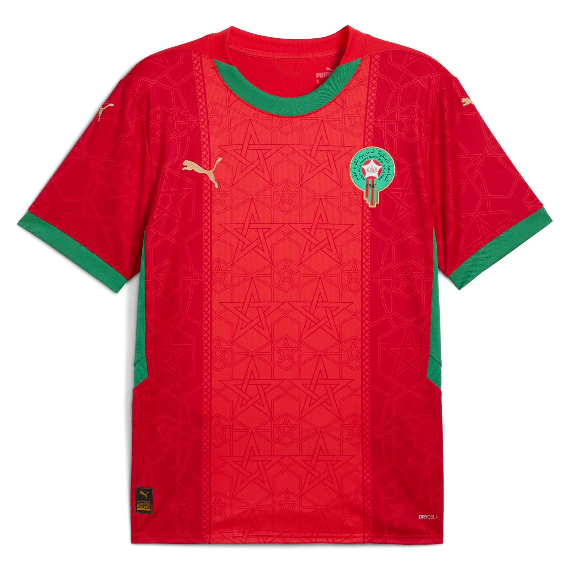 morocco national team puma 2025 home replica jersey – red Collection – England Football Jerseys and Shirts