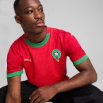 morocco national team puma 2025 home replica jersey – red Collection – England Football Jerseys and Shirts