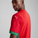 morocco national team puma 2025 home replica jersey – red Collection – England Football Jerseys and Shirts