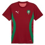 morocco national team puma 2025 pre-match jersey – red Collection – England Football Jerseys and Shirts