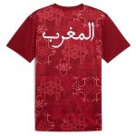 morocco national team puma 2025 pre-match jersey – red Collection – England Football Jerseys and Shirts