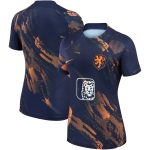 netherlands women8217s national team nike women8217s 2023 pre-match top – navy Collection – England Football Jerseys and Shirts