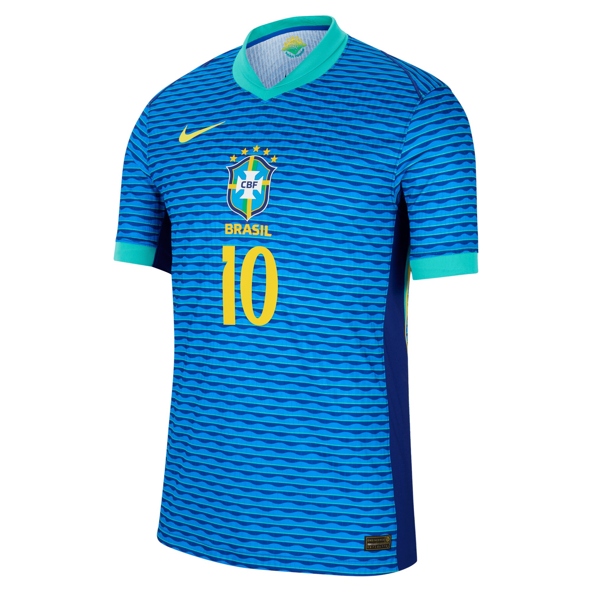 neymar jr. brazil national team nike 2024 away match authentic player jersey – blue Collection – England Football Jerseys and Shirts