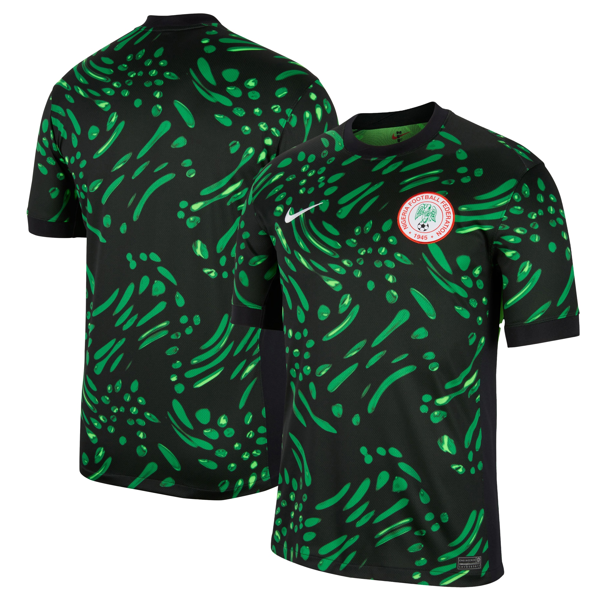 nigeria national team nike 2024 away replica jersey – black Collection – England Football Jerseys and Shirts