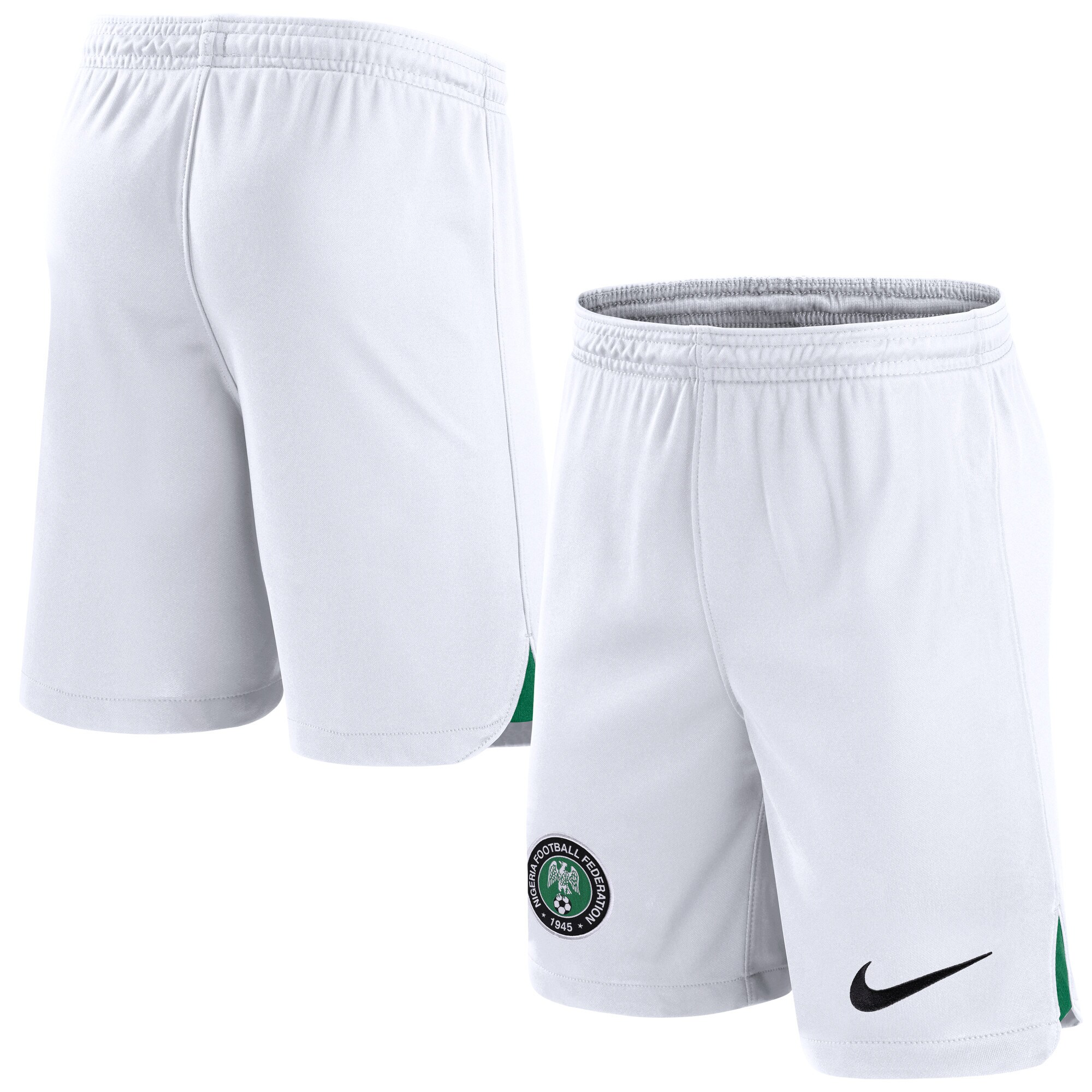 nigeria national team nike away performance stadium shorts – white Collection – England Football Jerseys and Shirts
