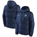 nigeria national team nike strike hoodie full-zip jacket – navy Collection – England Football Jerseys and Shirts