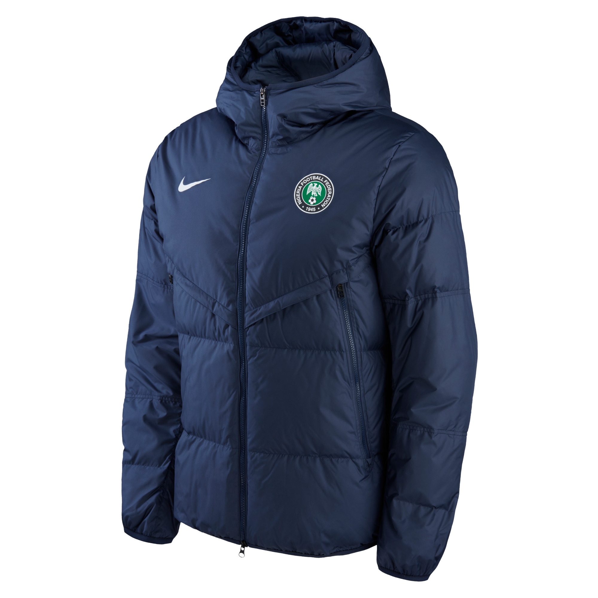 nigeria national team nike strike hoodie full-zip jacket – navy Collection – England Football Jerseys and Shirts