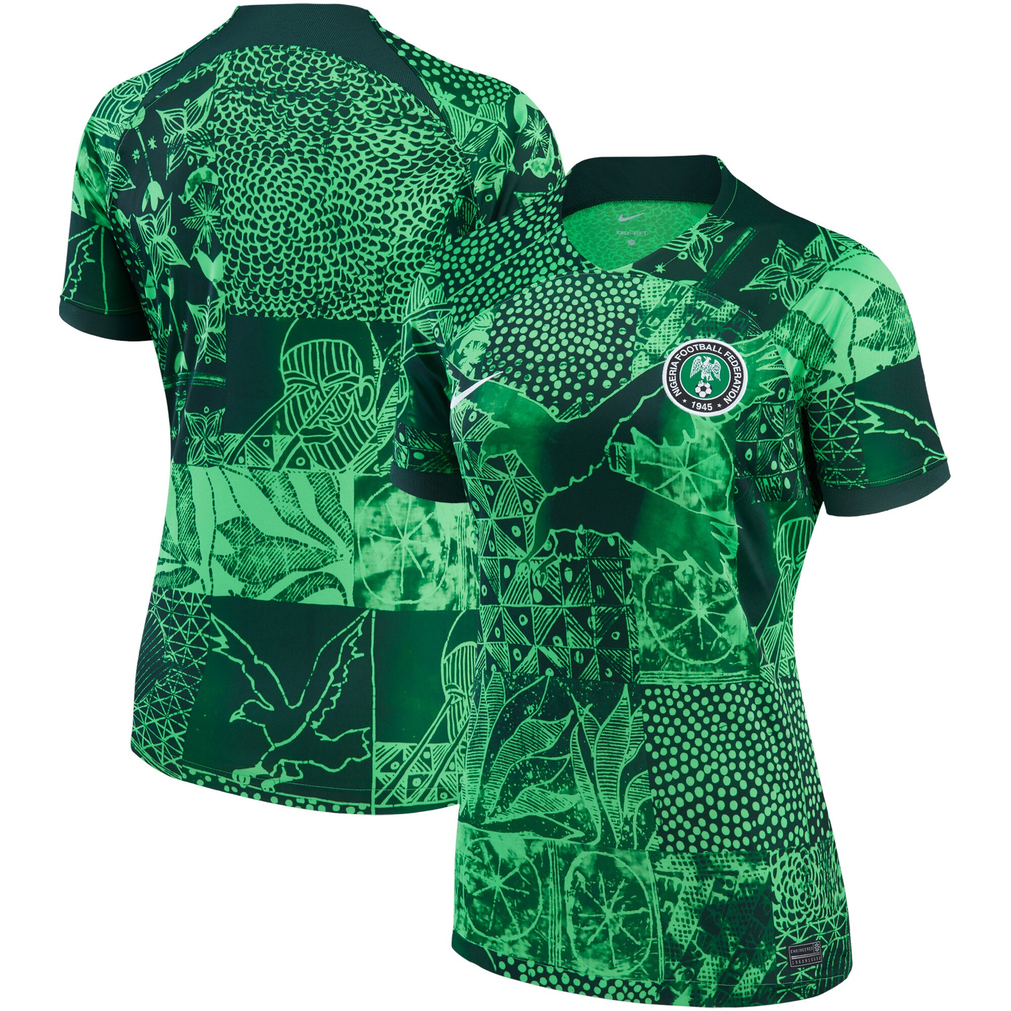 nigeria national team nike women8217s 202223 home breathe stadium replica blank jersey – green Collection – England Football Jerseys and Shirts
