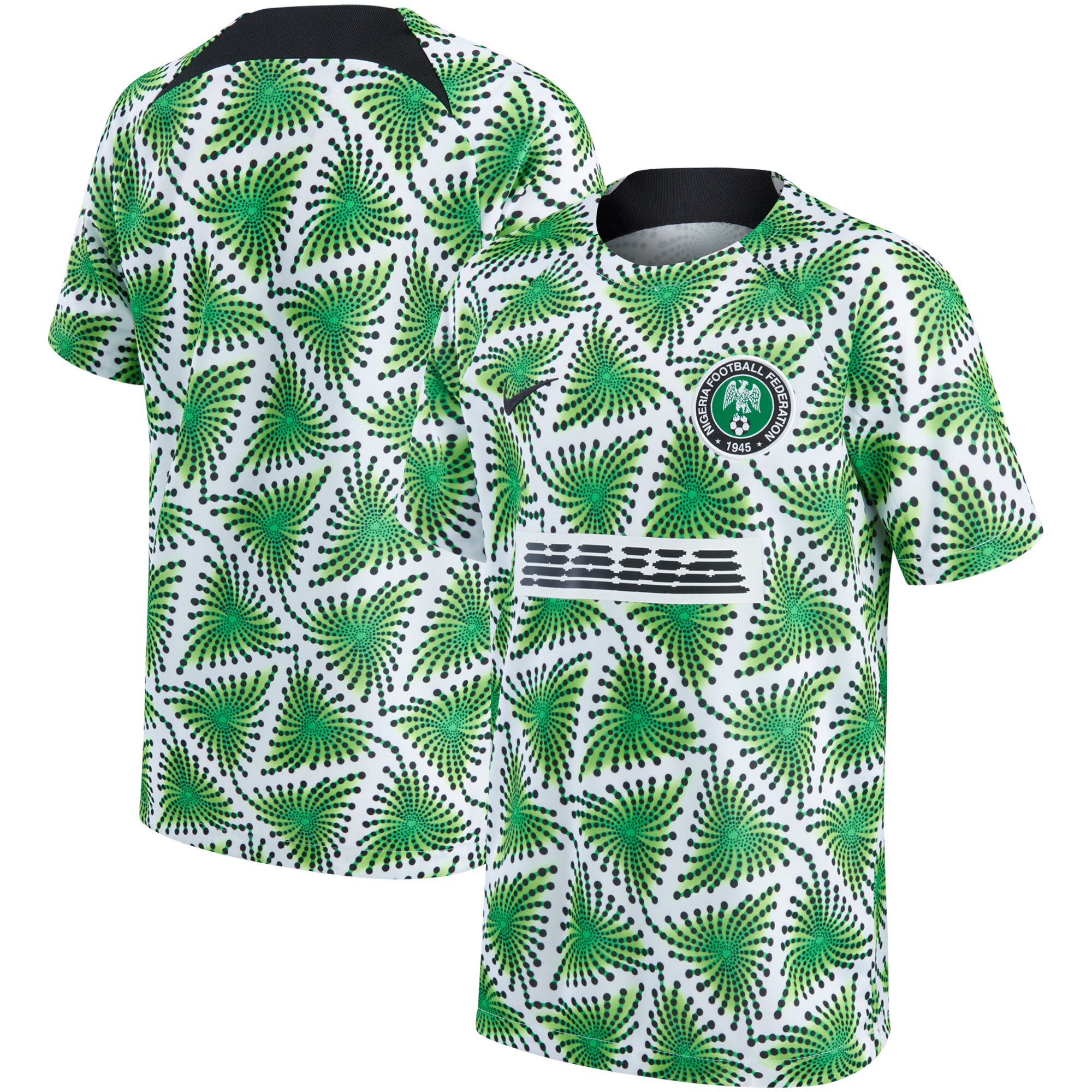 nigeria national team nike youth pre-match top – white Collection – England Football Jerseys and Shirts
