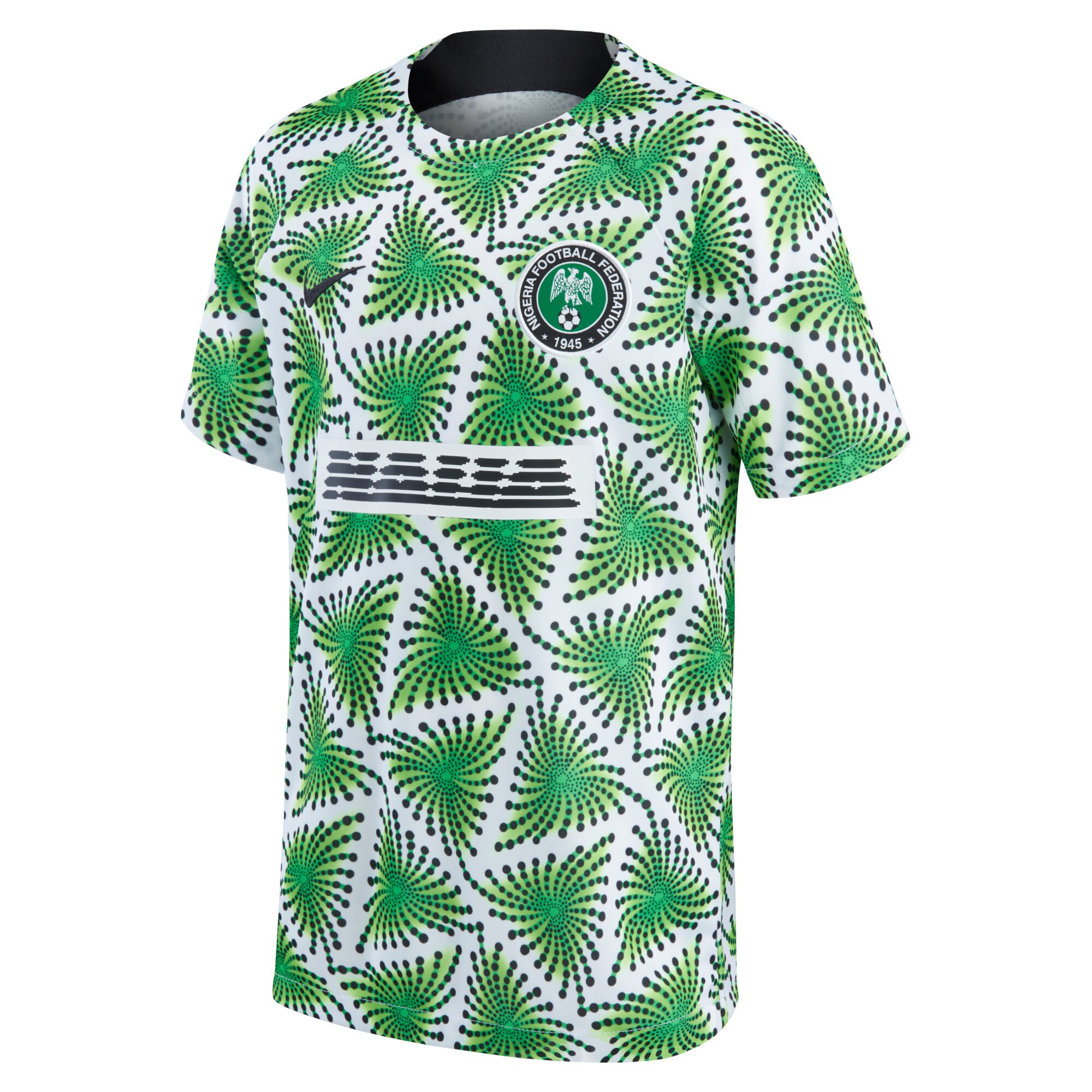 nigeria national team nike youth pre-match top – white Collection – England Football Jerseys and Shirts