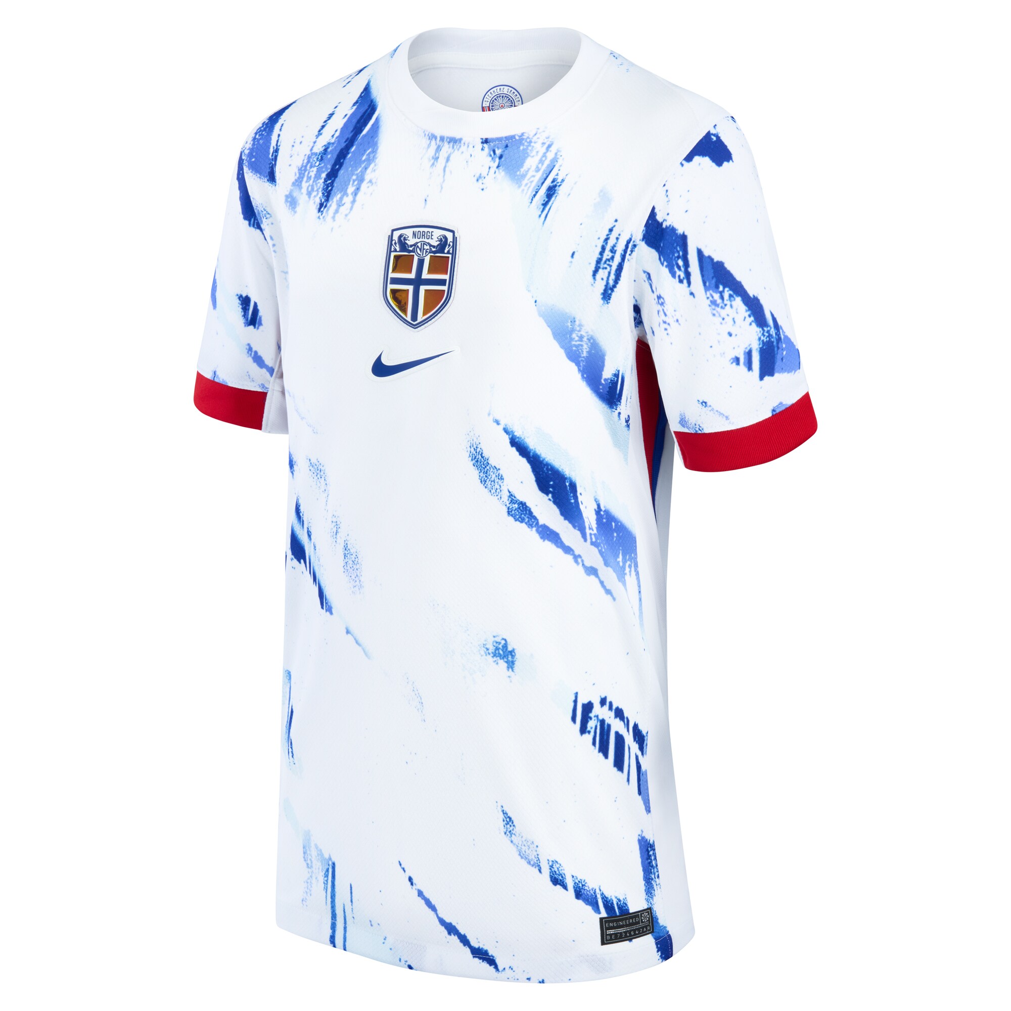 norway national team nike youth 2024 away replica blank jersey – white Collection – England Football Jerseys and Shirts