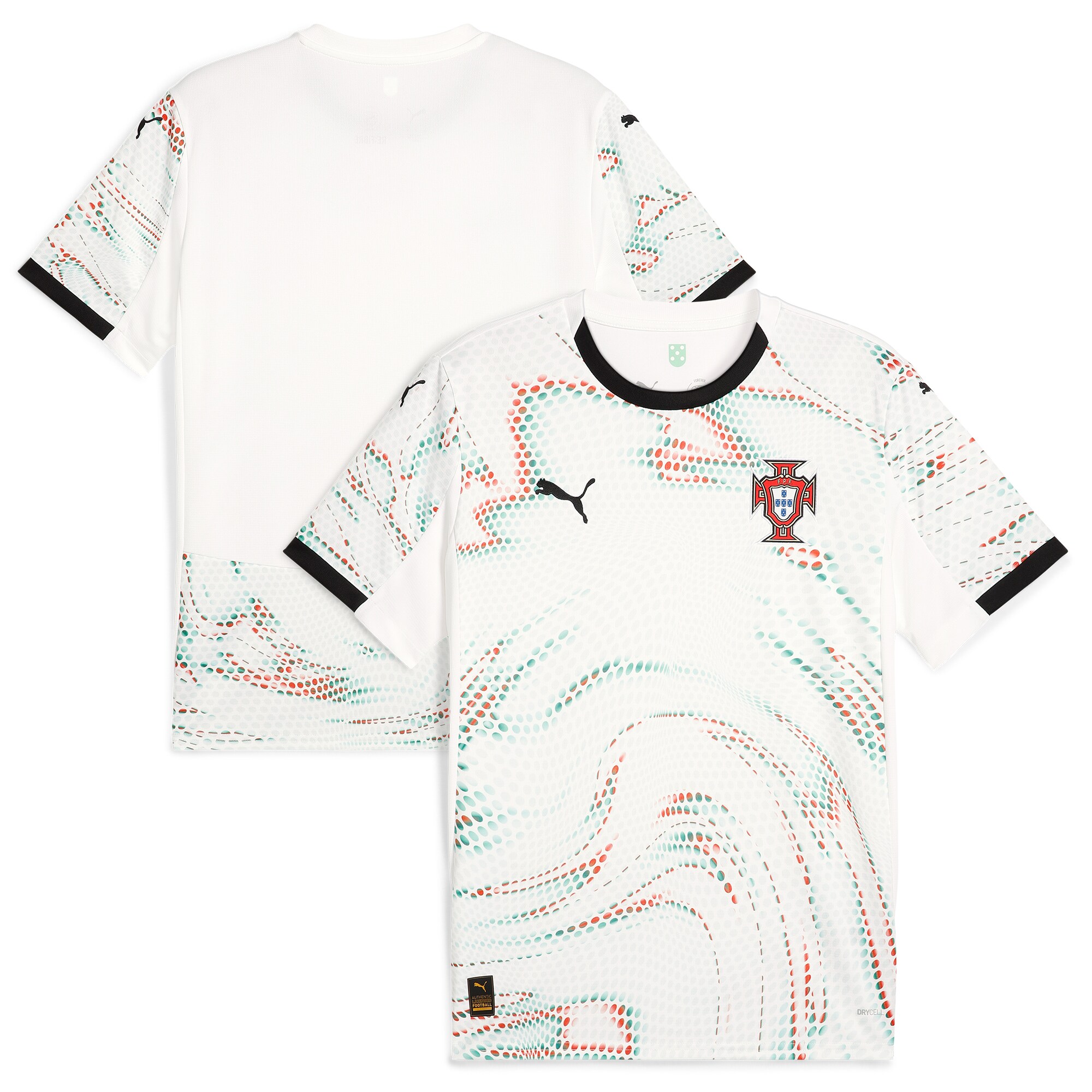 portugal national team puma 2025 away replica jersey – white Collection – England Football Jerseys and Shirts