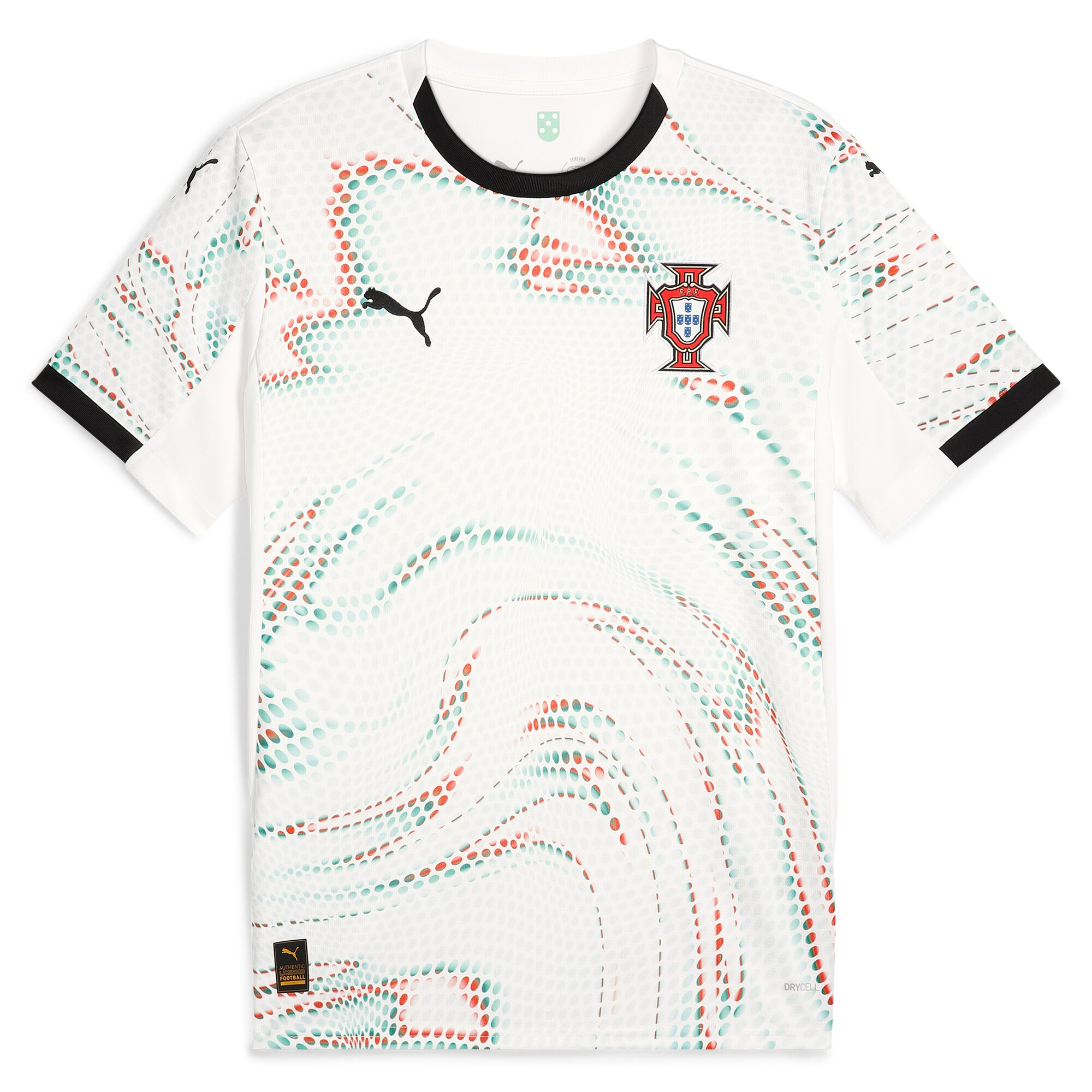 portugal national team puma 2025 away replica jersey – white Collection – England Football Jerseys and Shirts