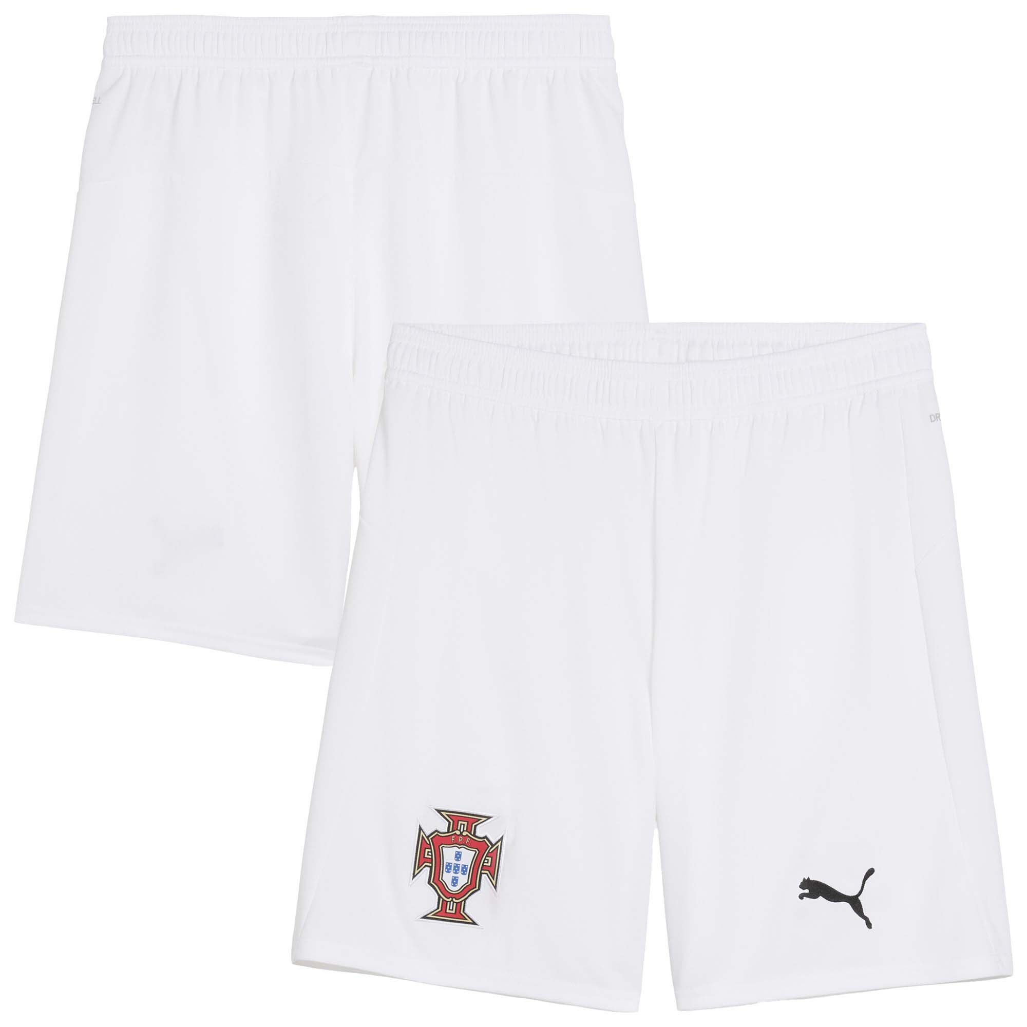 portugal national team puma 2025 away replica shorts – white Collection – England Football Jerseys and Shirts