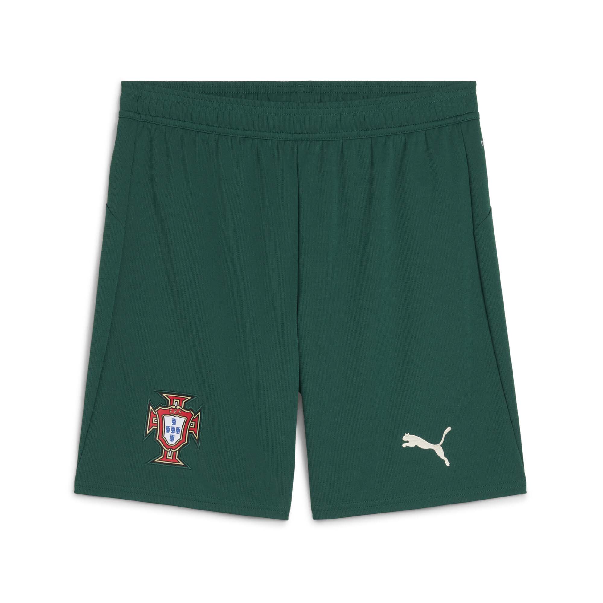 portugal national team puma 2025 home replica shorts – green Collection – England Football Jerseys and Shirts