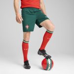 portugal national team puma 2025 home replica shorts – green Collection – England Football Jerseys and Shirts