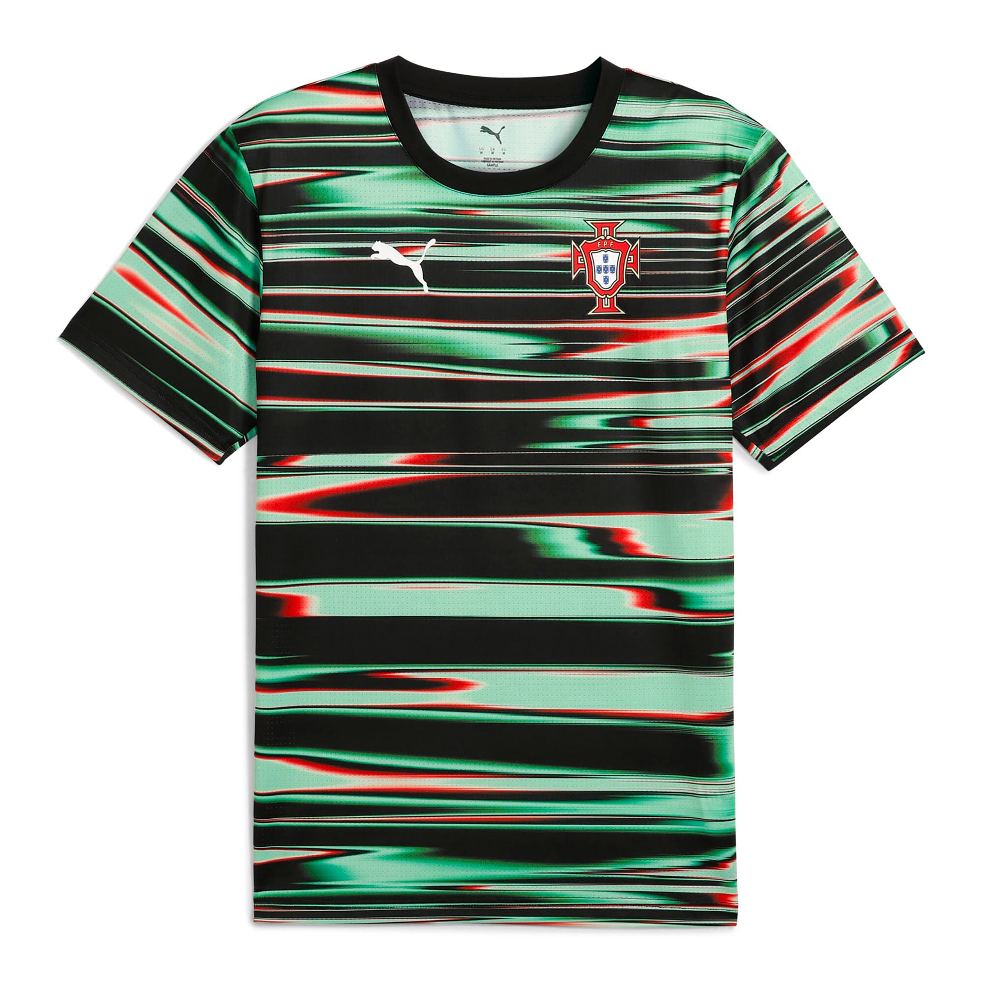 portugal national team puma 2025 pre-match training jersey – black Collection – England Football Jerseys and Shirts