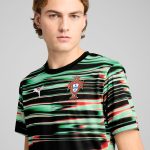portugal national team puma 2025 pre-match training jersey – black Collection – England Football Jerseys and Shirts