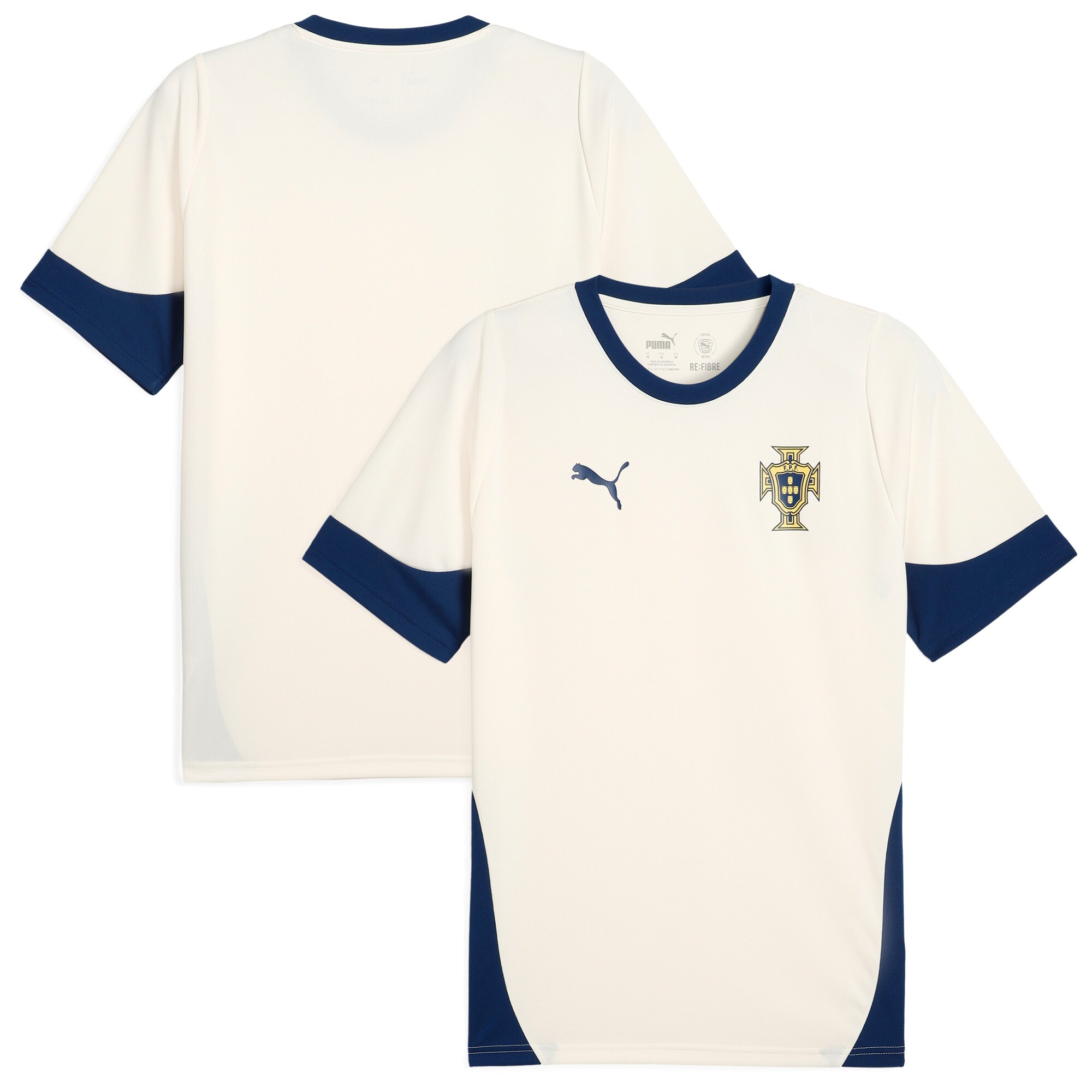 portugal national team puma 2025 training jersey – cream Collection – England Football Jerseys and Shirts