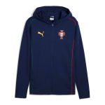 portugal national team puma casuals full-zip hoodie – navy Collection – England Football Jerseys and Shirts