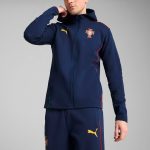 portugal national team puma casuals full-zip hoodie – navy Collection – England Football Jerseys and Shirts