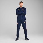 portugal national team puma casuals full-zip hoodie – navy Collection – England Football Jerseys and Shirts