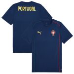 portugal national team puma casuals t-shirt – navy Collection – England Football Jerseys and Shirts