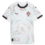 portugal national team puma youth 2025 away replica jersey – white Collection – England Football Jerseys and Shirts