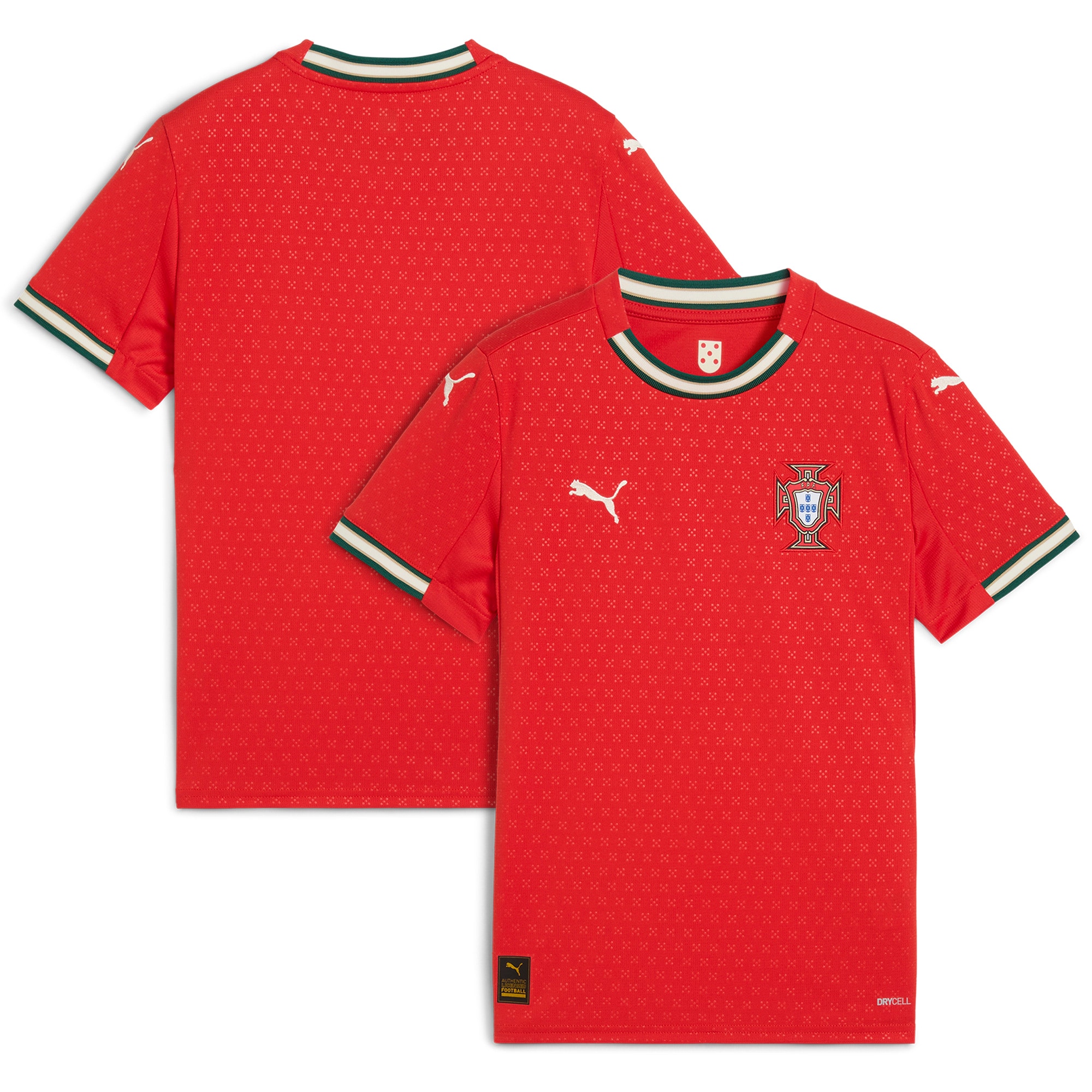 portugal national team puma youth 2025 home replica jersey – red Collection – England Football Jerseys and Shirts