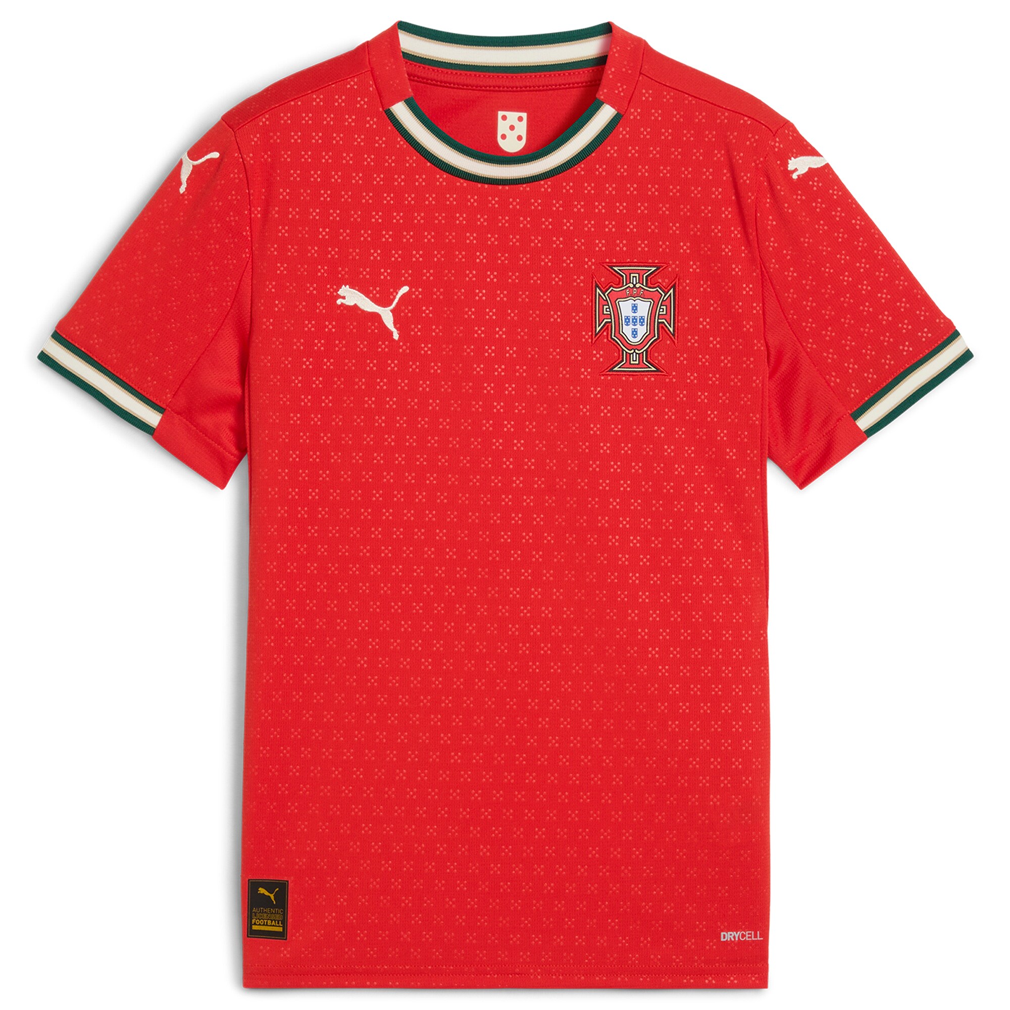 portugal national team puma youth 2025 home replica jersey – red Collection – England Football Jerseys and Shirts