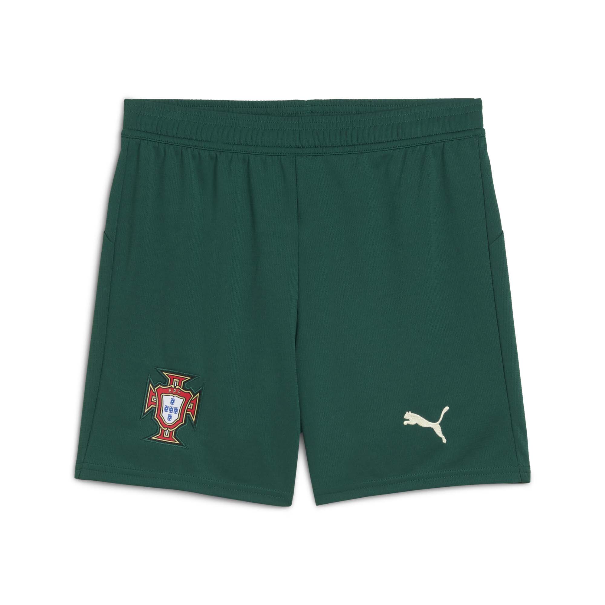 portugal national team puma youth replica shorts – green Collection – England Football Jerseys and Shirts