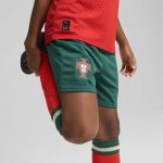 portugal national team puma youth replica shorts – green Collection – England Football Jerseys and Shirts