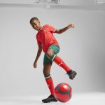 portugal national team puma youth replica shorts – green Collection – England Football Jerseys and Shirts