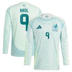 raul jimenez mexico national team adidas 2024 away replica player long sleeve jersey – green Collection – England Football Jerseys and Shirts