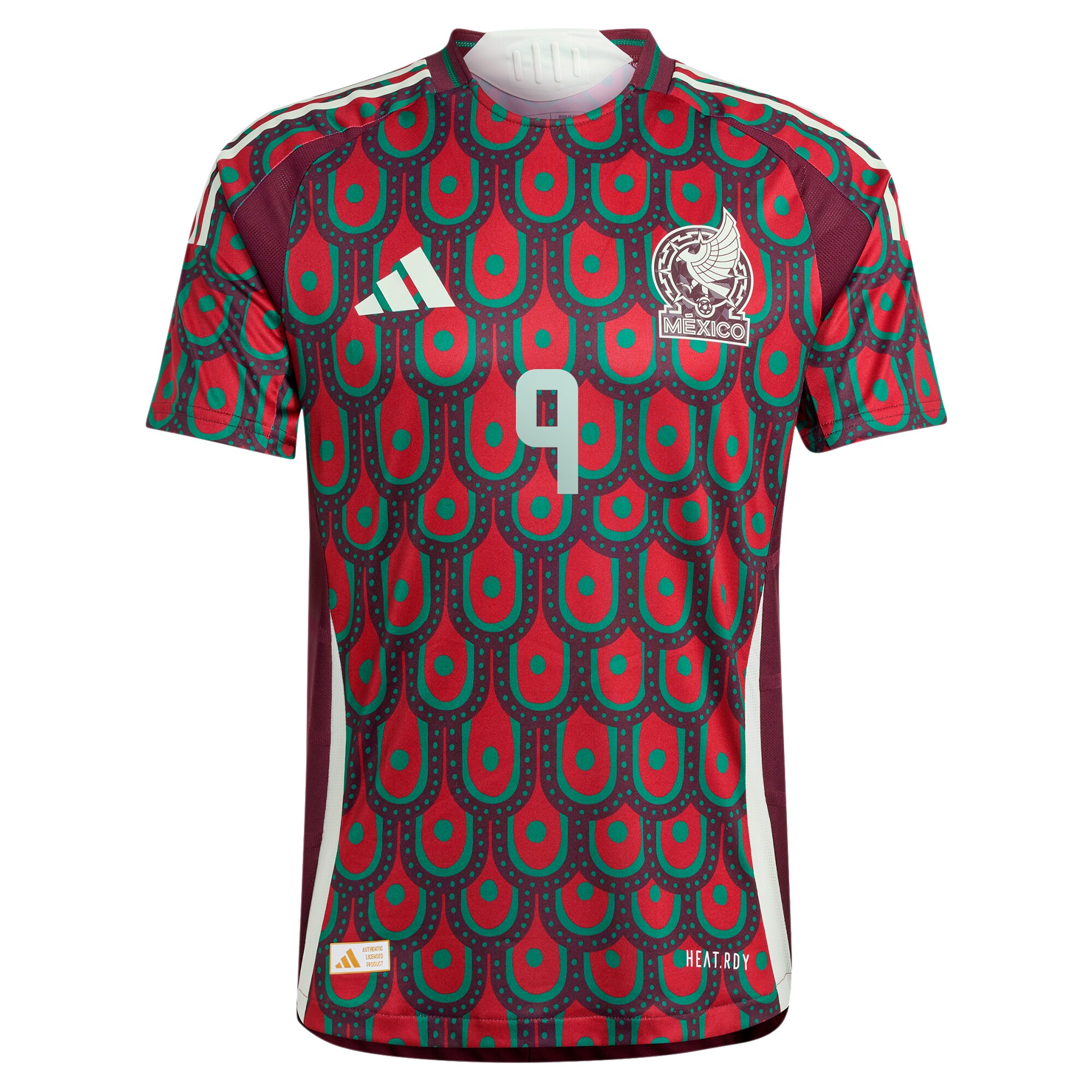 raul jimenez mexico national team adidas 2024 home authentic player jersey – burgundy Collection – England Football Jerseys and Shirts