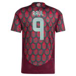 raul jimenez mexico national team adidas 2024 home authentic player jersey – burgundy Collection – England Football Jerseys and Shirts