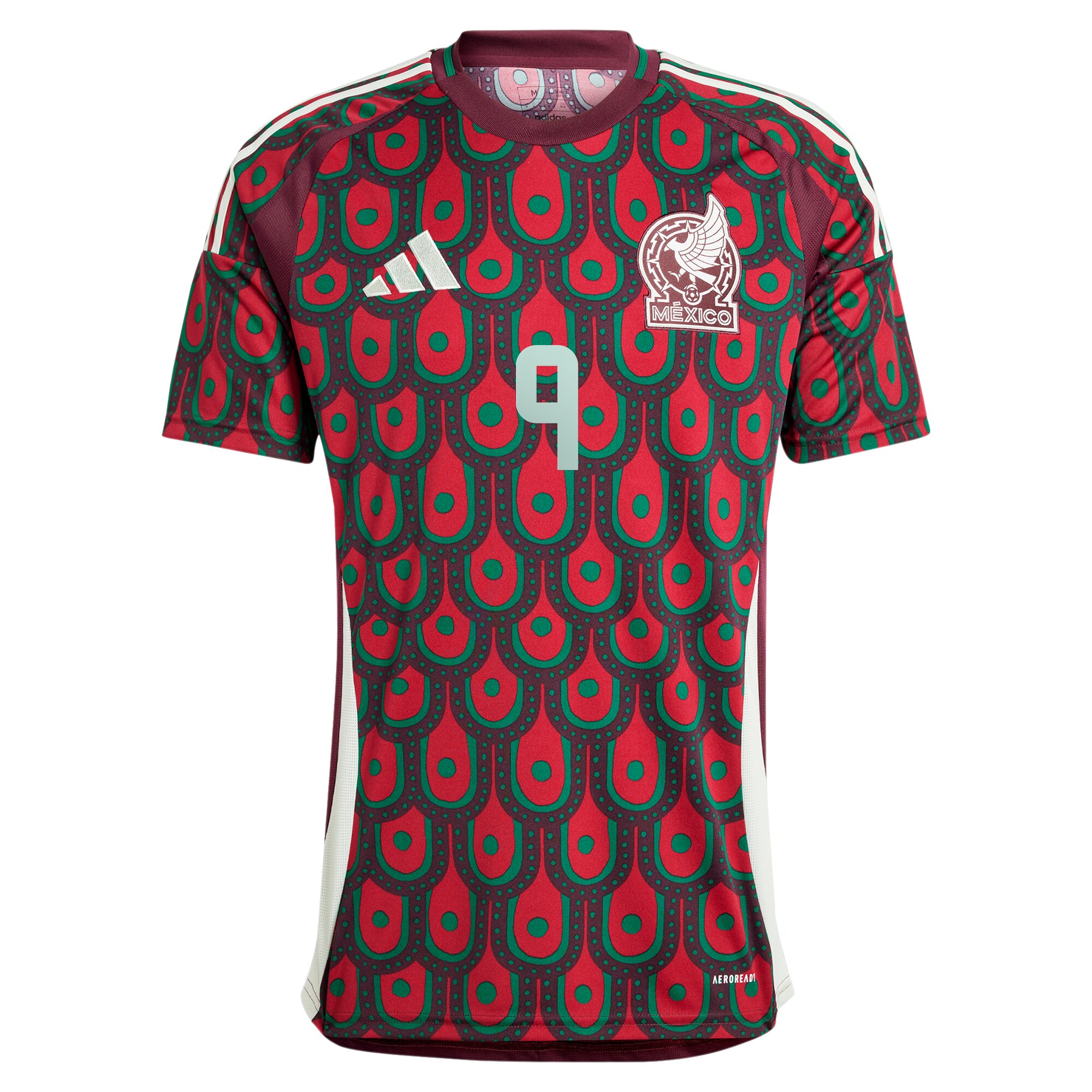 raul jimenez mexico national team adidas 2024 home replica player jersey – burgundy Collection – England Football Jerseys and Shirts