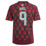 raul jimenez mexico national team adidas youth 2024 home replica player jersey – burgundy Collection – England Football Jerseys and Shirts