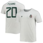 rodolfo pizarro mexico national team adidas amplifier name amp number t-shirt – white Collection – England Football Jerseys and Shirts