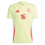 rodrigo spain national team adidas 2024 away replica jersey – yellow Collection – England Football Jerseys and Shirts