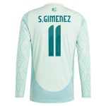 santiago giménez mexico national team adidas 2024 away replica player long sleeve jersey – green Collection – England Football Jerseys and Shirts