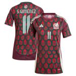 santiago giménez mexico national team adidas women8217s 2024 home replica player jersey – burgundy Collection – England Football Jerseys and Shirts